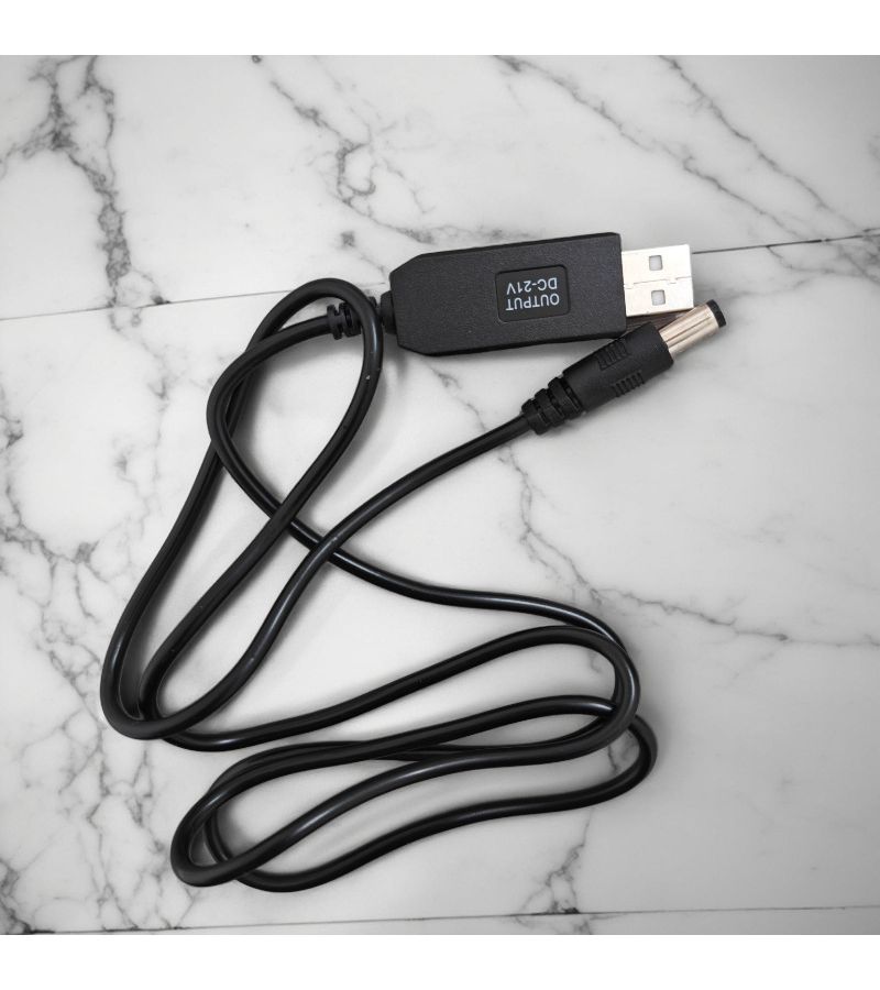 2Pcs USB 5V to 21V Charging Cable 19.69inch For Lithium Battery Tools - Image 3