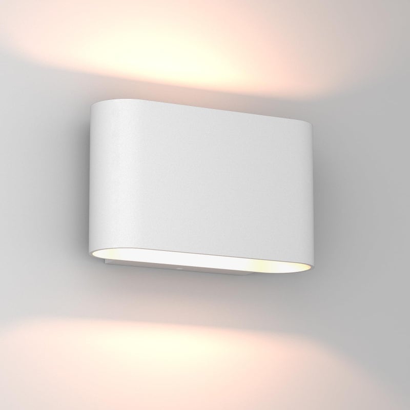 Aipsun Modern LED Wall Sconces 1 Pack Hardwired Interior Wall Lights Indoor Aluminum Up and Down Wall Mount Light for Living Room Bedroom Hallway Corridor Warm White 3000Kwith G9 Bulbs - Image 2