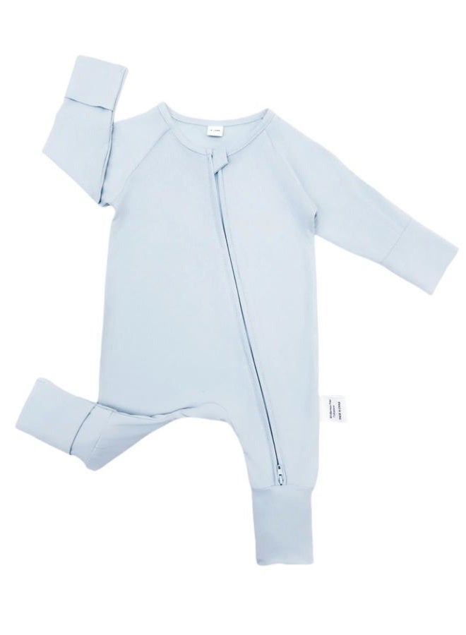 Bow Dream 3 pack Baby Boy Clothes Infant Outfits Baby girl Clothes Romper Jumpsuit Newborn Coming Home Outfit 0-24 Months Light Blue Plaid Letters 12-18 Months - Image 5
