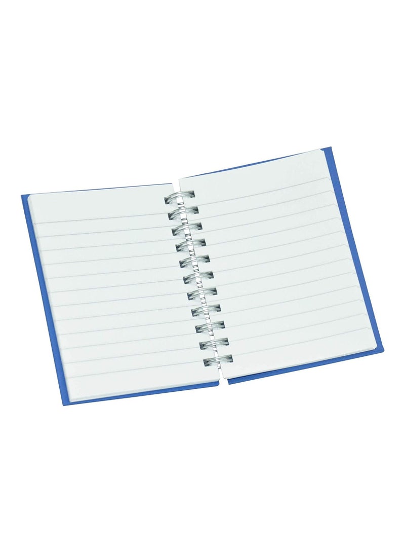 FIS 5 PCS Manuscript Notebooks Set, 8 mm Single Ruled with Spiral, A7 (74 x 105 mm), 2 Quire 5 x 96 Sheets - FSMNA72QSB_5PC - Image 2