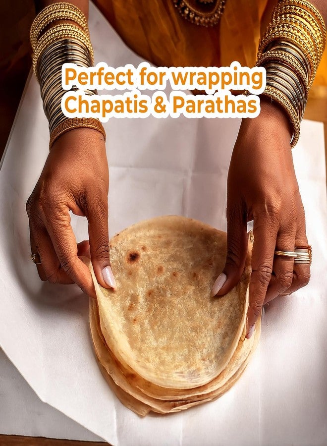 House Wrap 50 Meters Food Wrapping Paper - Premium Non-Stick Butter Paper Roll | Family Pack Food Wrapping Paper | Chemical Free,Oil Proof, Non Stick Paper - Image 5