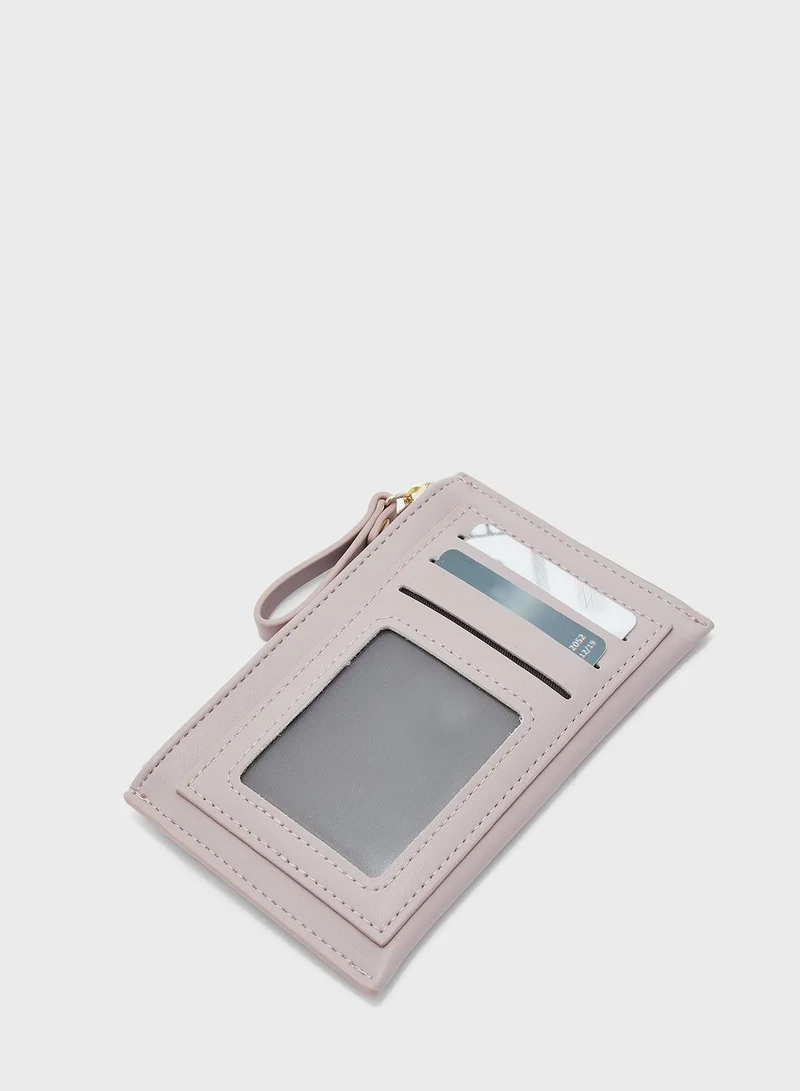 ELLA Zip Top Cardholder Wallet