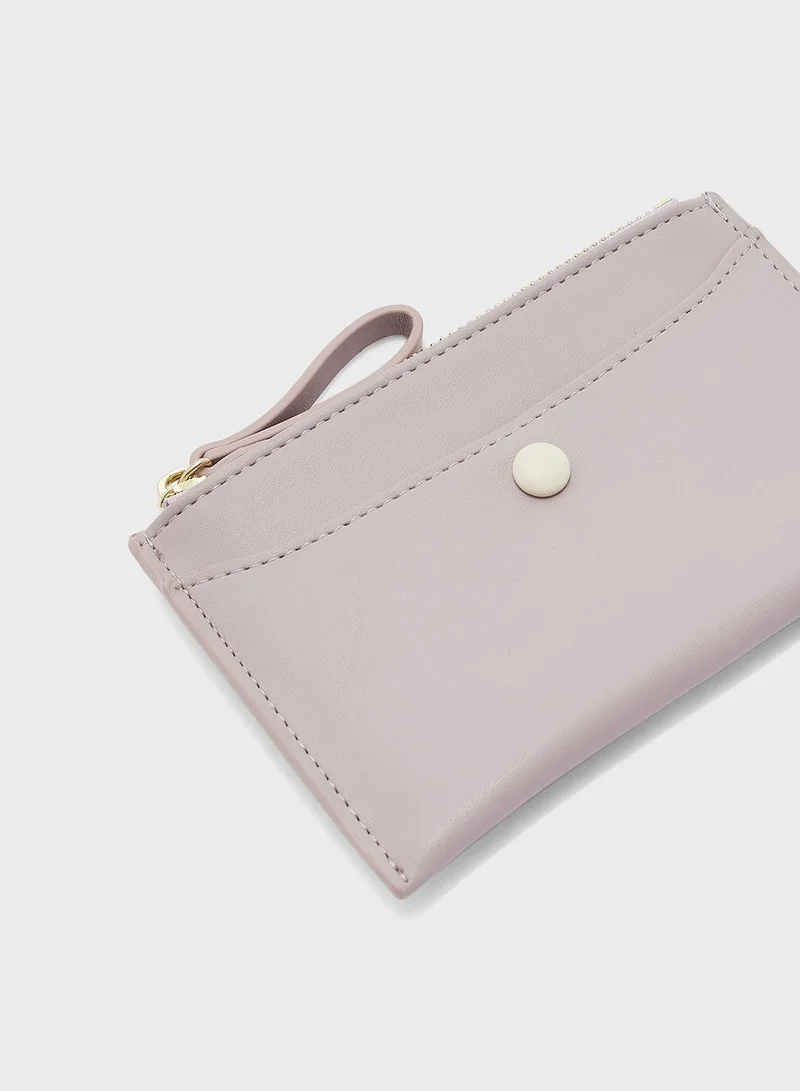 ELLA Zip Top Cardholder Wallet