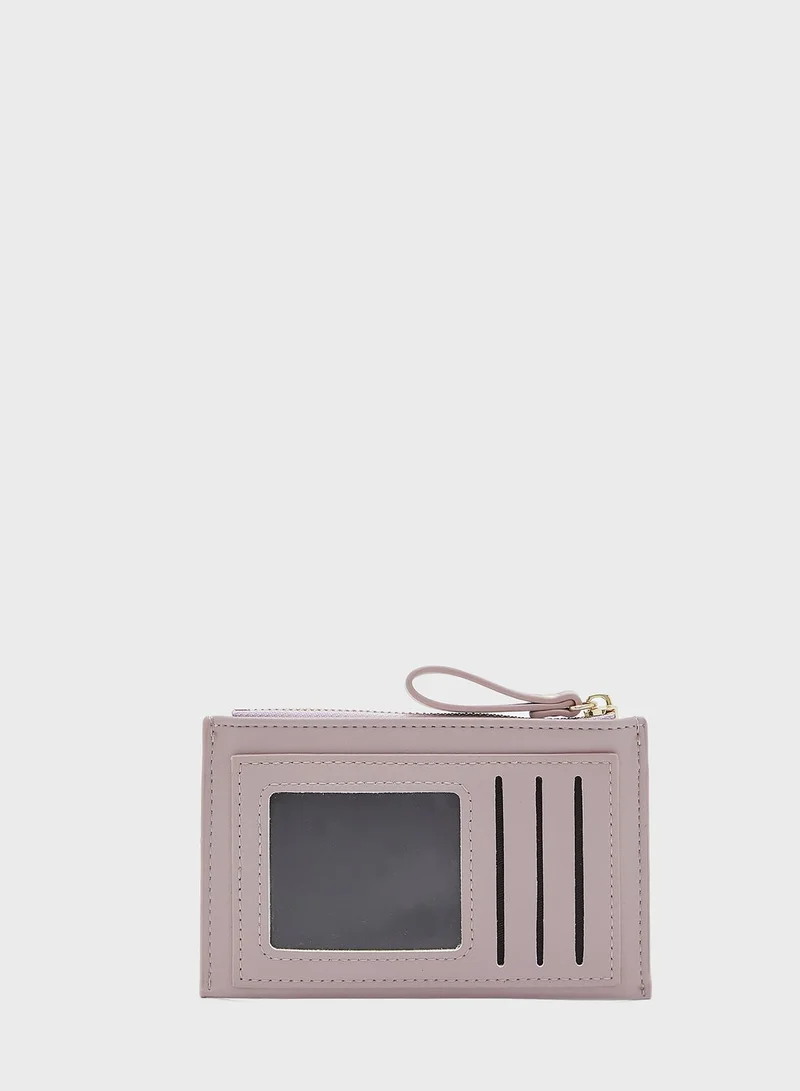 ELLA Zip Top Cardholder Wallet