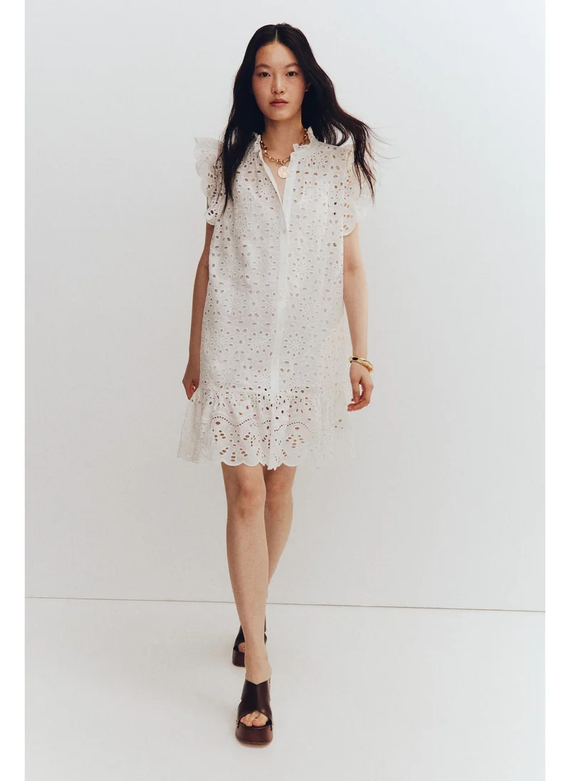H&M Broderie anglaise dress