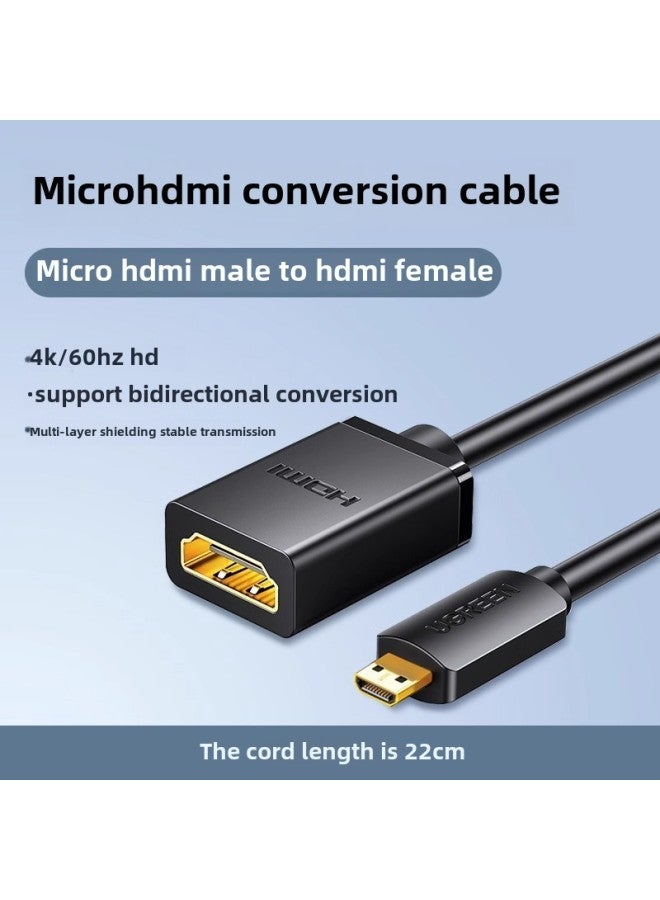 Green Link Minihdmi To Hdmi Adapter Cable Micro Hdmi Short Mini HD Suitable For Camera Notebook, Etc.-Color:Microhdmi To Hdmi Adapter Cable - Image 1