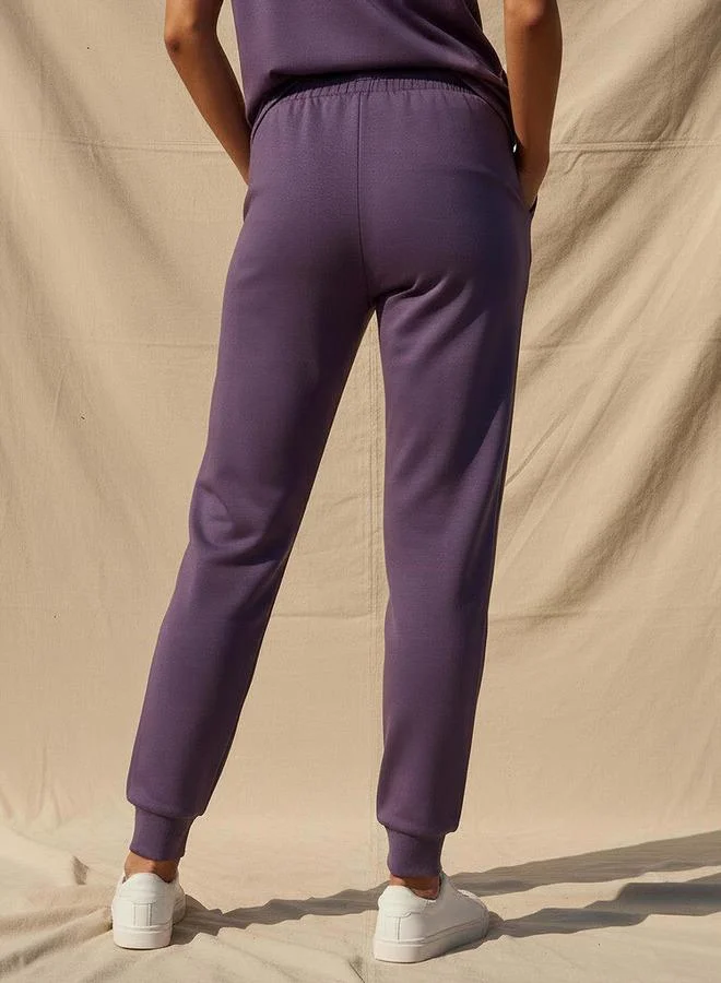 Splash Active  Women Soft Touch Drawstring Waist Joggers for Women | Best Price UAE