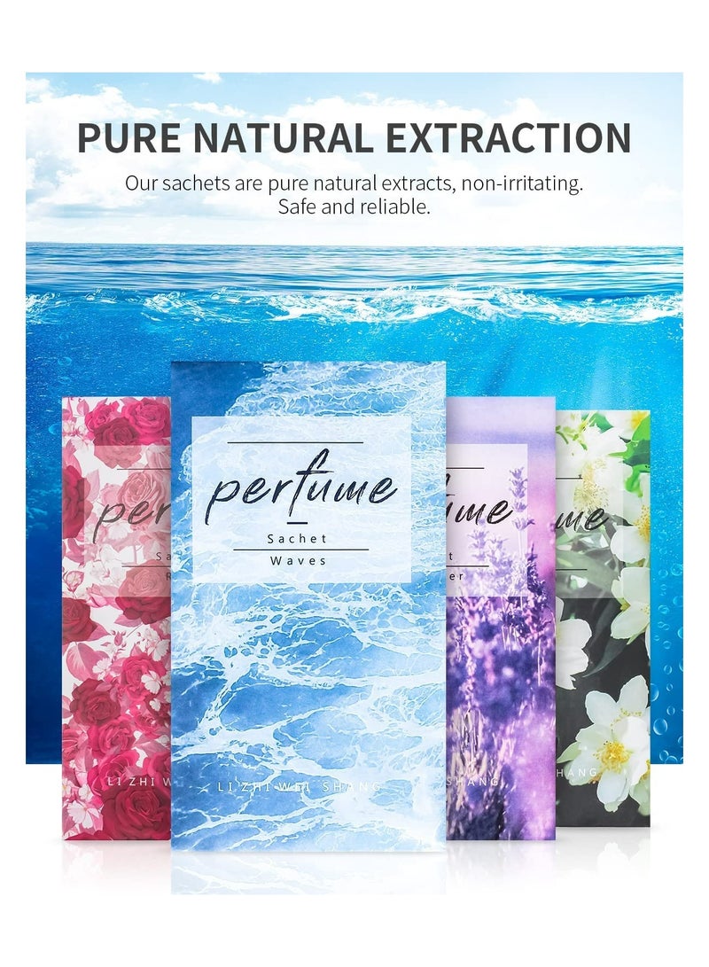 Hanging Closet Deodorizer, 16 Pcs Air Freshener Bags, Long Lasting Fruit Scent, Ideal for Closet, Locker, Car, and Bedroom, Portable Aroma Sachets for Freshness  - Image 5
