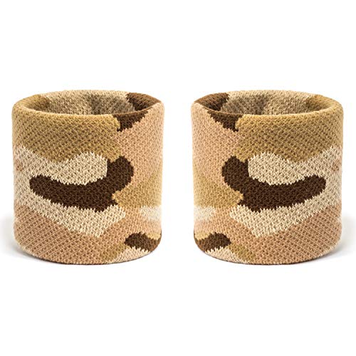Suddora Camo Headband/Wrist Band Set - Camouflage Sweatbands for Basketball, Tennis, Working Out, Gym (Green) - Image 3