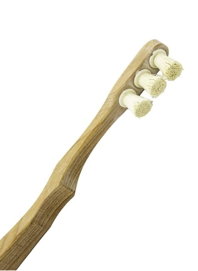 tooth wak - Toothwak Natural Eco-Friendly Toothbrush %100 Natural Teeth Whitening Kit with Extra Spare Miswak Brush Heads with Orange Tree Handle 100% Organic Toothbrush, Miswak, Sewak - Image 1