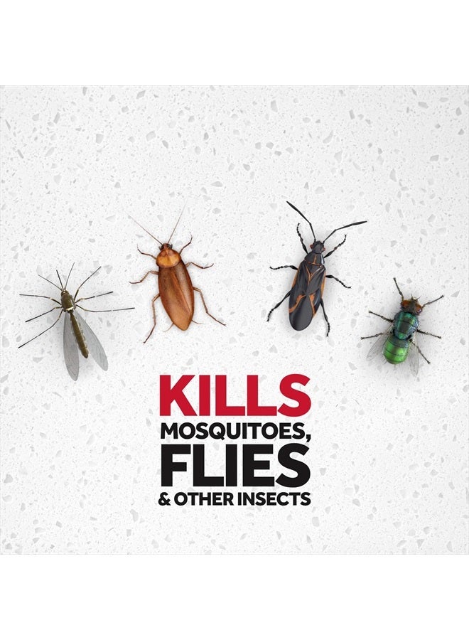 RAID رذاذ قاتل الحشرات للمنزل والحديقة، برائحة البرتقال 11 أونصة (عبوة من 1) - Image 3