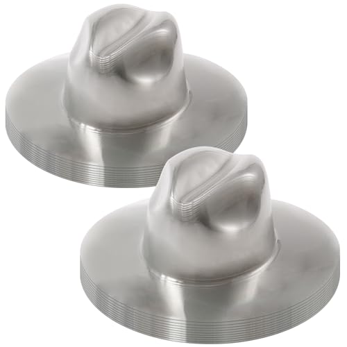 LADYBRO 20Pcs Wide Brim Fedora Hat Holder - Protect Hat Shape Form Keep Hat Safe for Storage and Travel Plastic Cap Mold Protectors - Image 1