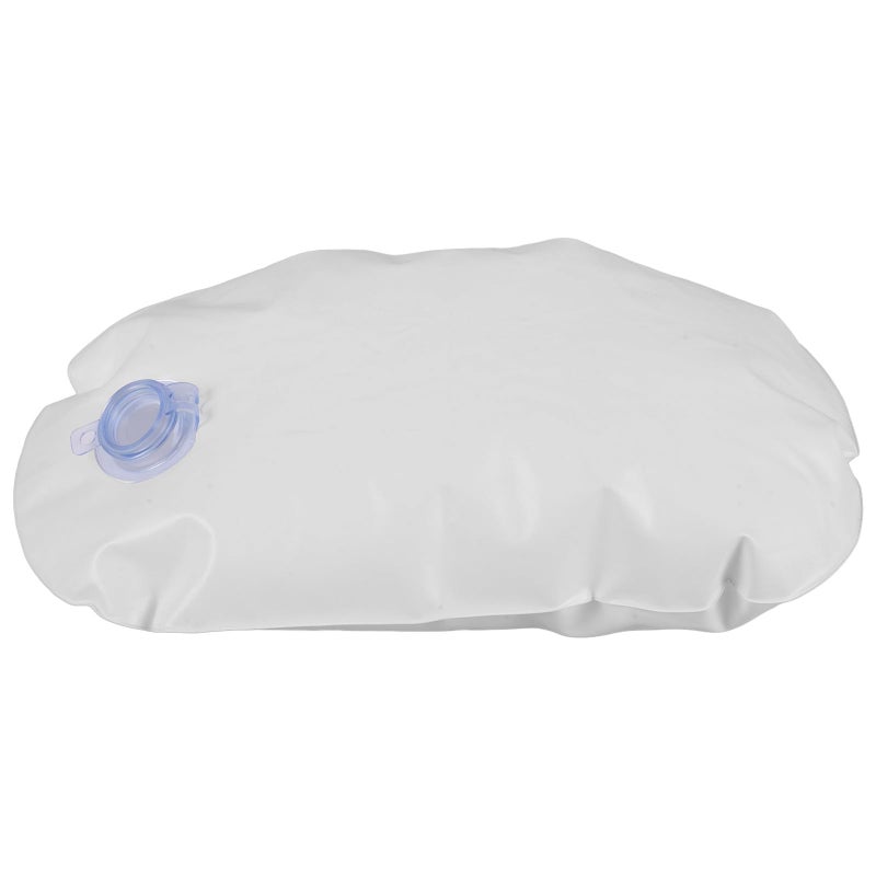 Refillable Bathtub Seat Cushion with Suction Cups Inflatable Water Filling Pad for Home Spa - Image 2