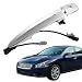 ISINSWIFT Exterior Chrome Door Handle Front Left Driver Side fit for Nissan Sentra 20132018 fit for Nissan Murano Maxima 20092014 fit for Nissan Leaf 20112017 Replace806469N00A 806451AA0A - Image 2