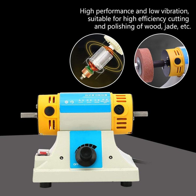 klarako Electric Chisel Carving Tool,Multifunction Electric Wood Carving Machine Woodworking Chisel for Wood Furniture Sculpture Antique Floor Sculpture and Other Sculptures (US Plug) - Image 2