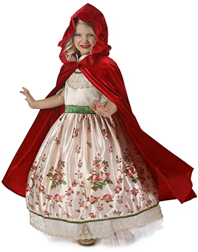 Rubies Princess Paradise Girl's Vintage Red Riding Hood Costume, Small - Image 5