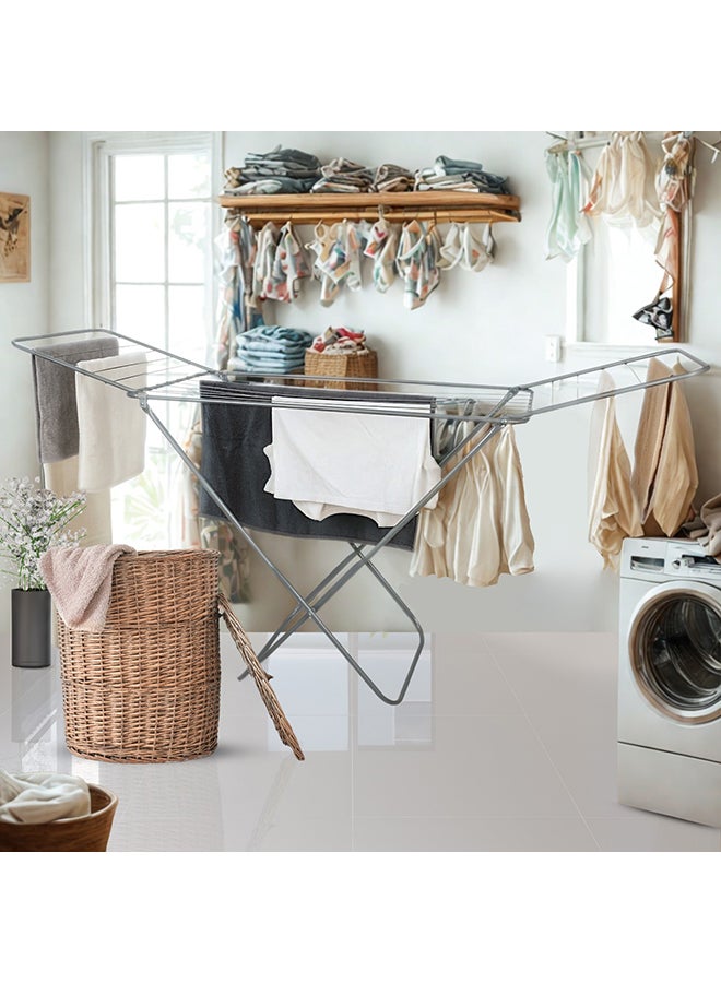 Feelings- Cloth Dryer Stand Metal 18 Mtr, Open Size: 50x180x105Cm - Image 2