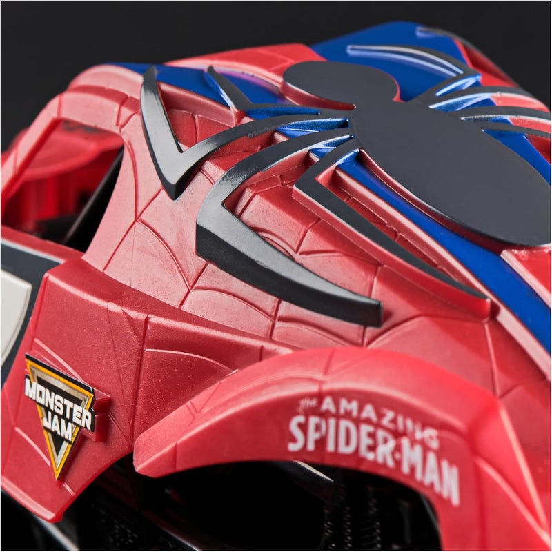 Monster Jam , Marvel Spider-Man RC Indoor Outdoor RC Truck 1:24 Scale 3+ Years - Image 4