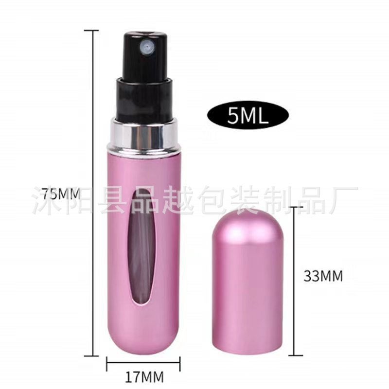 5Ml Bottom Filling Perfume Bottles Rechargeable Cycle Spray Bottle Cosmetic Bottle Travel Portable Perfume Sample Bottle - Image 5