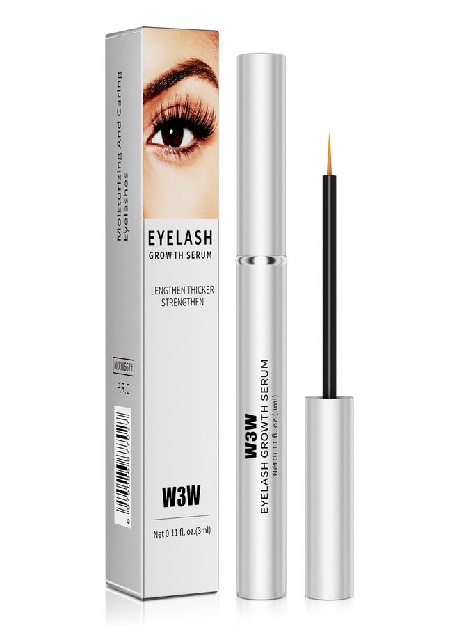 W3W Lash Serum,Eyelash Growth Serum,Lash Enhancing Serum,Lash Boost Growth Serum,3 ML Lash Serum for Natural Longer, Fuller,and Thicker Lashes Brows,Plant Extracts No Irritating - Image 1