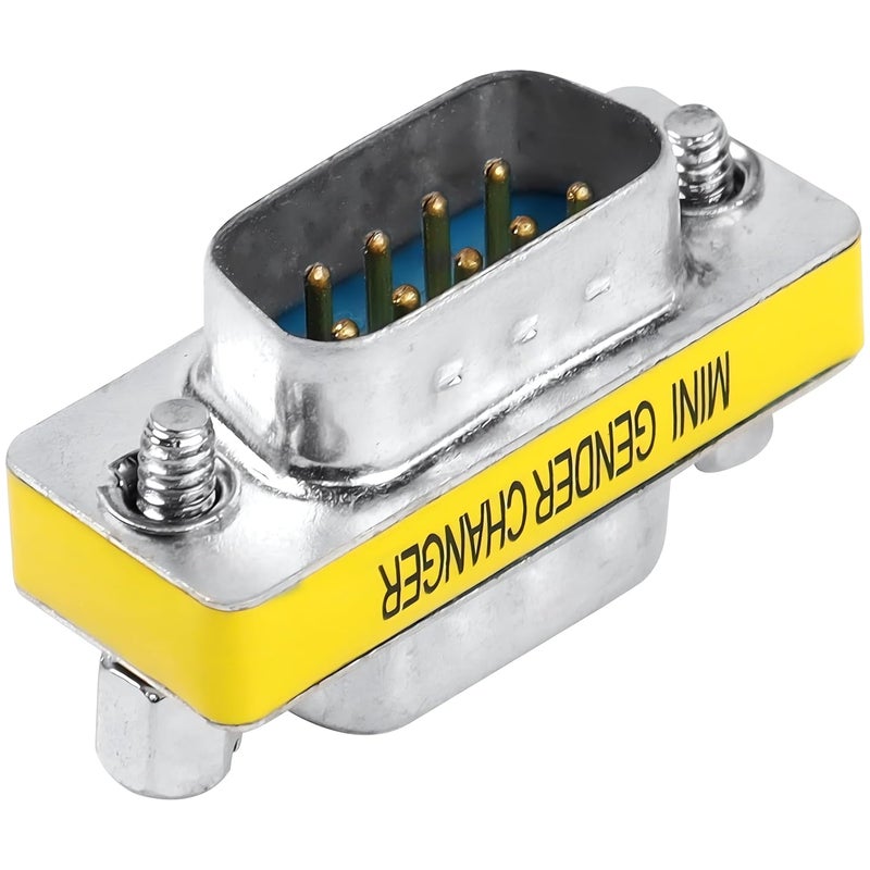 KNEUTRIX 9 Pin RS-232 DB9 Serial Gender Changer Coupler Adapter 3 (DB9 M/M (3 Pieces)) DB-9 Male to Male - Image 4