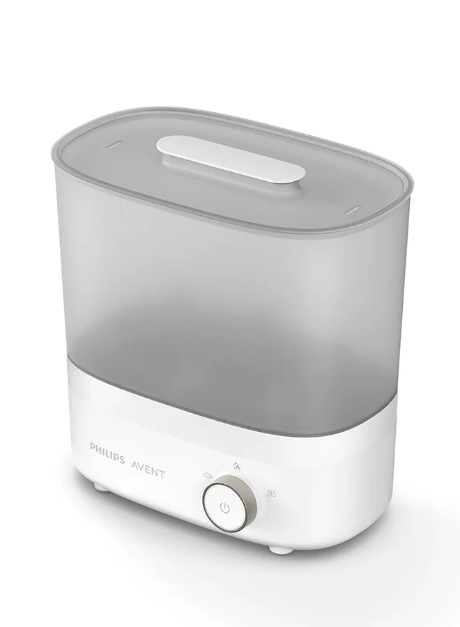Philips Avent Premium Steam Sterilizer And Dryer | No.1 Brand Recommended By Moms Worldwide | Sterilize| Dry And Store | Removes 99.9% Of Bacteria| Chemicals Free| Capacity 6 Bottles/Teats/Accessories| Modular Space Saving Design I Stays Sterile Upto 24Hrs*