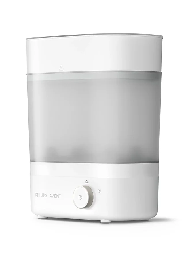 Philips Avent Premium Steam Sterilizer And Dryer | No.1 Brand Recommended By Moms Worldwide | Sterilize| Dry And Store | Removes 99.9% Of Bacteria| Chemicals Free| Capacity 6 Bottles/Teats/Accessories| Modular Space Saving Design I Stays Sterile Upto 24Hrs*