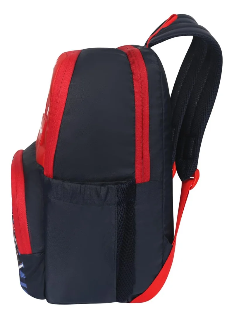AEROBAG AEROBAG Alpha 17 Ltrs Navy blue/Red Stylish & Trendy |Water Ressistant |School Backpack For Baby | Kids | Boys & Girls (1 to 3 Year)