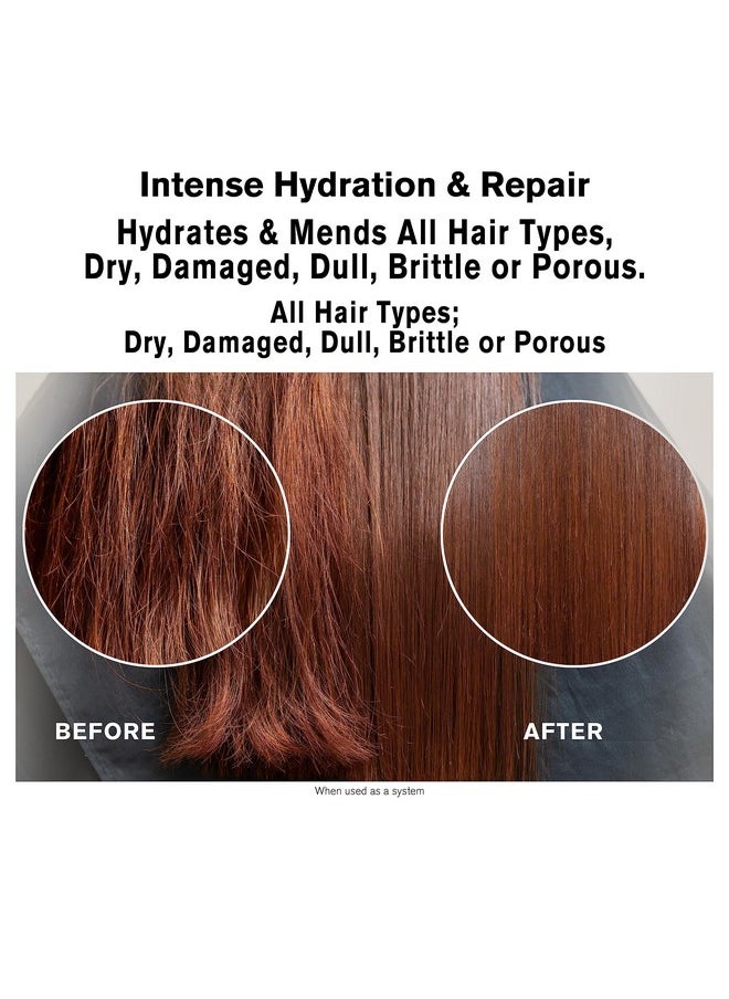 SNOBGIRLS Hydramend Hydrating Shampoo Intense Hydration & Repair, Hydrates & Mends All Hair Types, Dry, Damaged Or Dull With Argan Oil & Hair Vitamins  - Image 5