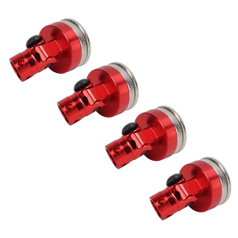 Red Aluminum RC Car Body Post Mount Set Lightweight Support Column For 1 8 1 10 Scale Vehicle - Image 5