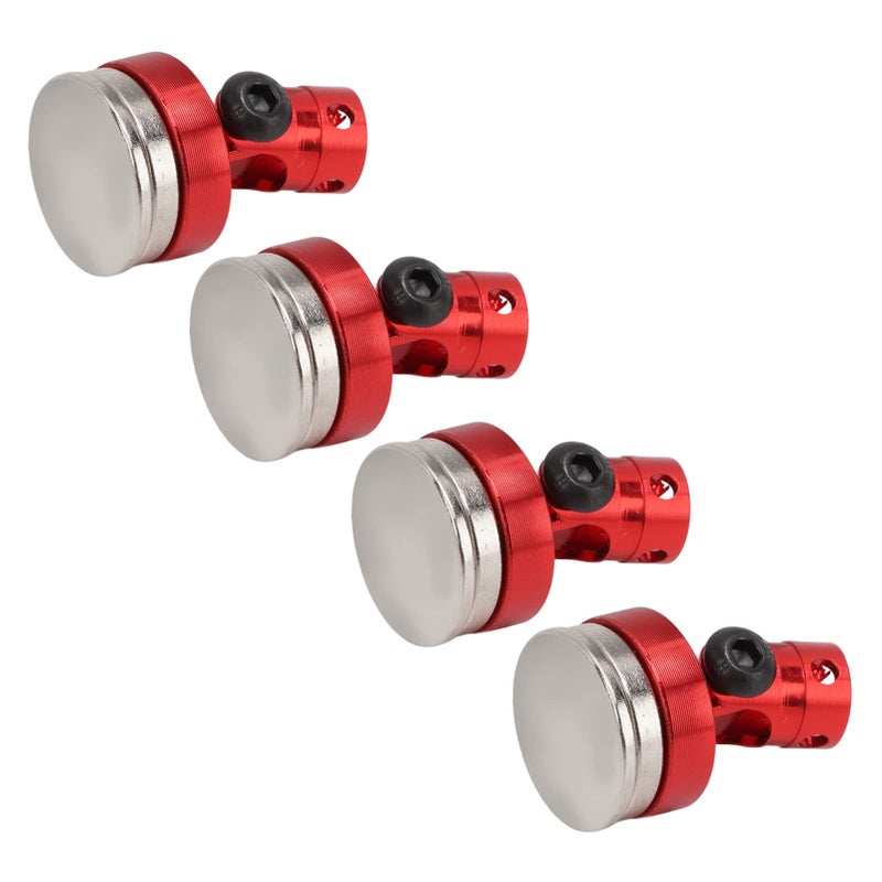 Red Aluminum RC Car Body Post Mount Set Lightweight Support Column For 1 8 1 10 Scale Vehicle - Image 4