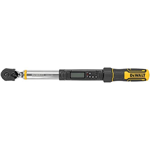 DEWALT Digital Torque Wrench 38 inch Drive 20100 FTLB with Storage Case DWMT17061 - Image 1