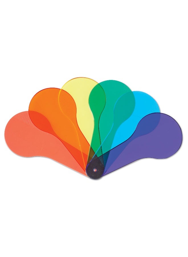 Learning Resources Primary Science Color Paddles (Set Of 18, 6 Colors, Ages 3+) - Image 1