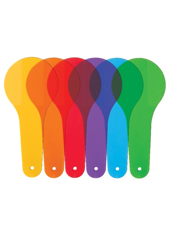 Learning Resources Primary Science Color Paddles (Set Of 18, 6 Colors, Ages 3+) - Image 2