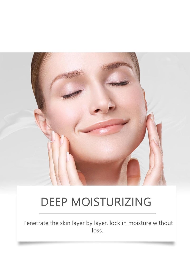 إيلهو قناع الكولاجين لشد الوجه - مدرب الخصر للوجه الكوري ، قناع رفع الريتينول بالكولاجين الأزرق 3 في 1 مع حزام الذقن ، أقنعة تعزيز الريتينول بالكولاجين العميق ، رفع V-Line (4 قطع) - Image 2