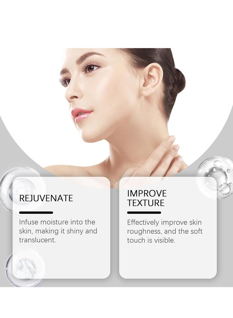 إيلهو قناع الكولاجين لشد الوجه - مدرب الخصر للوجه الكوري ، قناع رفع الريتينول بالكولاجين الأزرق 3 في 1 مع حزام الذقن ، أقنعة تعزيز الريتينول بالكولاجين العميق ، رفع V-Line (4 قطع) - Image 3