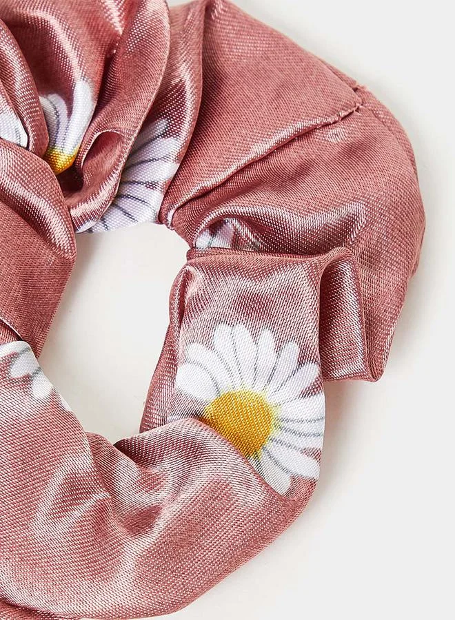 Styli Pack Of 3 - Floral Print Scrunchie
