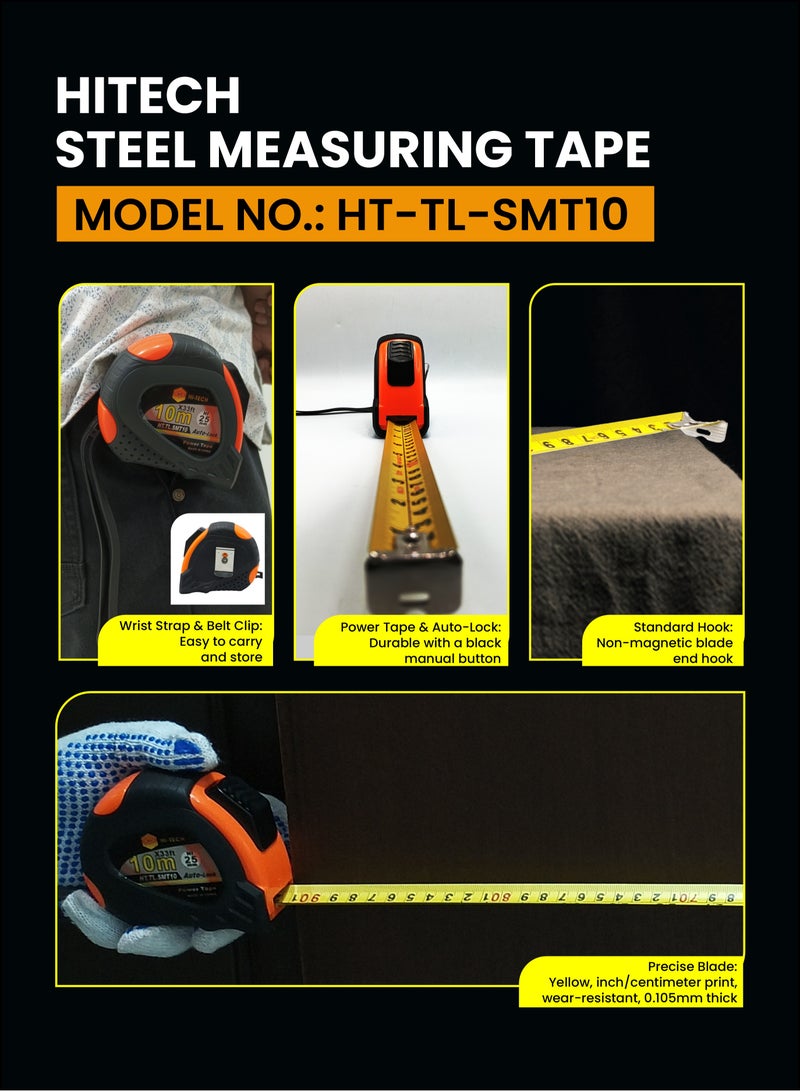 هاي-تيك شريط قياس الصلب - Image 2