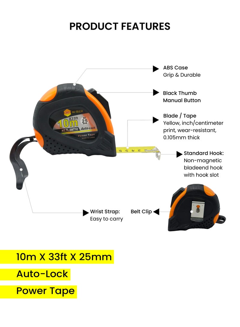 هاي-تيك شريط قياس الصلب - Image 4