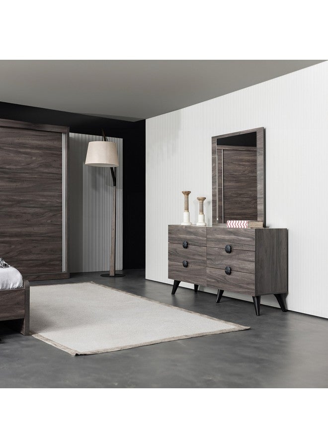 Home Box Ashford 5-Piece King Bedroom Set 213.2 x 110 x 192 cm - Image 4