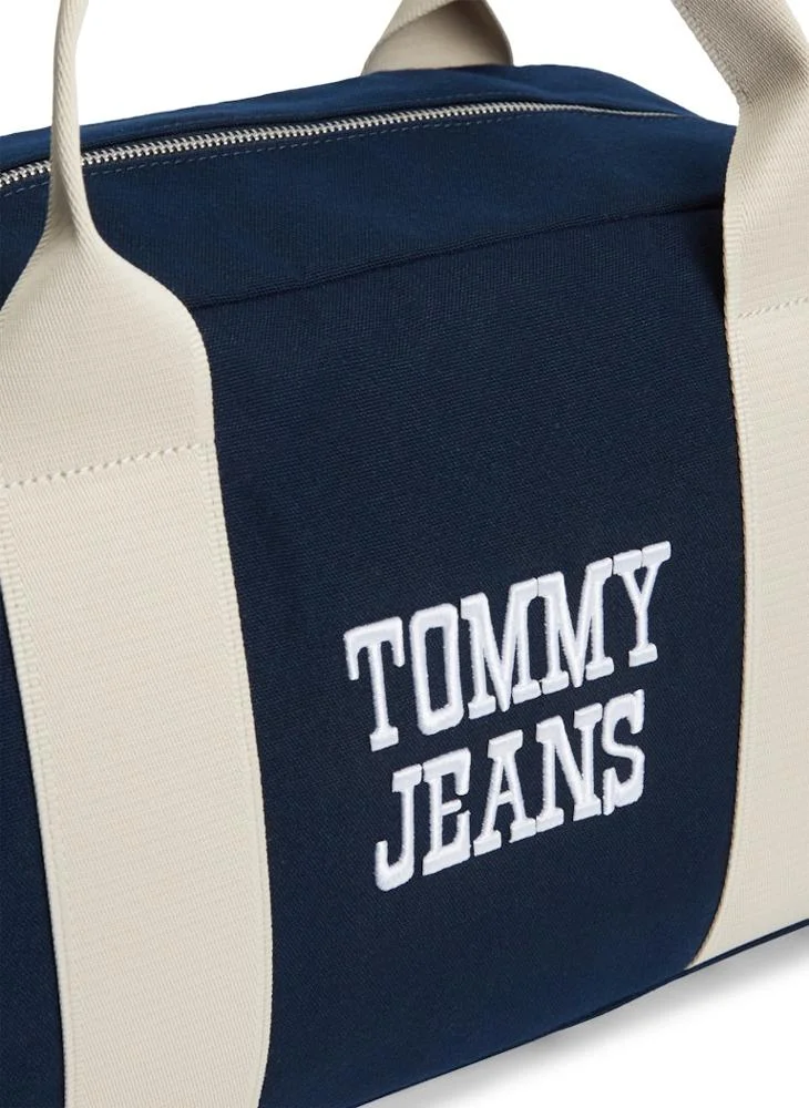 TOMMY JEANS Dark Night Navy Bold Varsity Duffle for Men | Best Price UAE