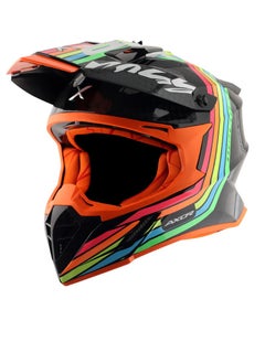 AXOR Axor X Cross X2 Full Face Off Road Helmet Black Grey  - Image 1