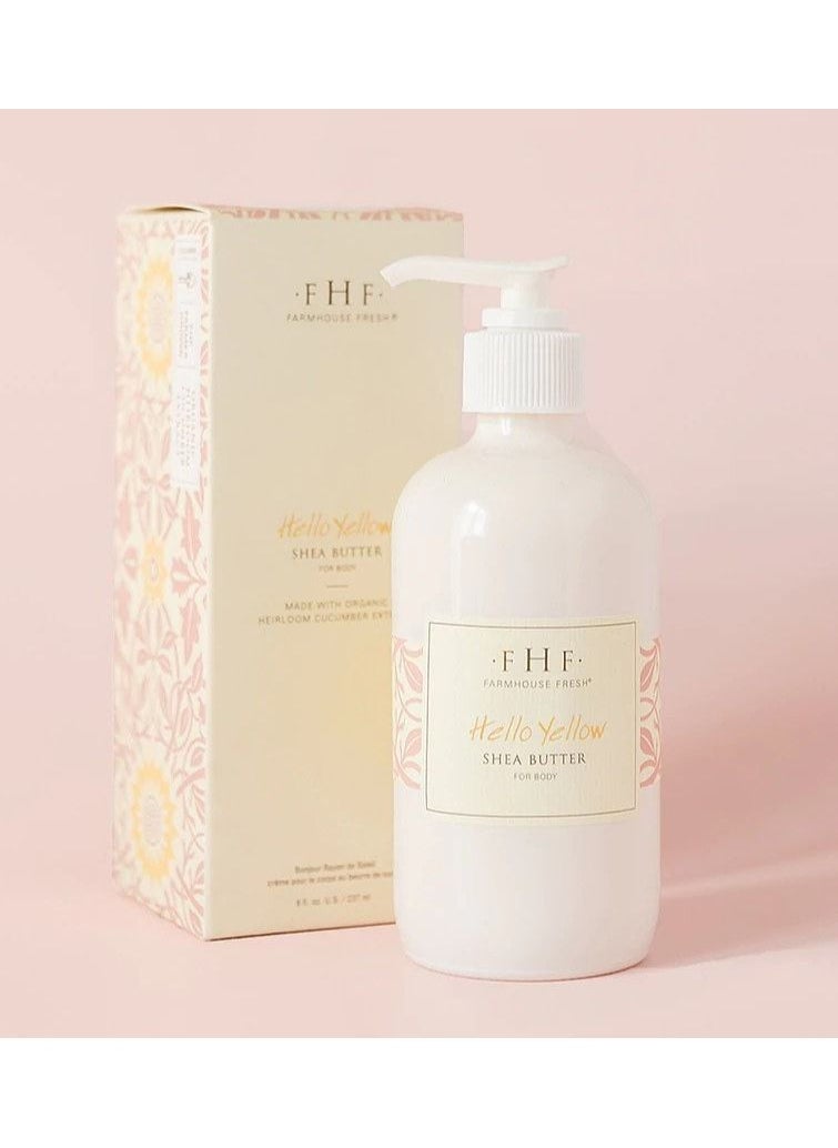 FarmHouse Fresh Hello Yellow Shea Butter Cream - Pump  - Image 1