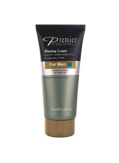 Premier by Dead Sea Premier Premier Dead Sea Shaving Cream For Men Sensitive Skin Protects From Nicks Cuts Razor Burns And Ingrown Hair For Close Shave Doesn’T Contain Soap Gentle And Protective For Soft Beautiful Skin 4.2Fl.Oz  - Image 1