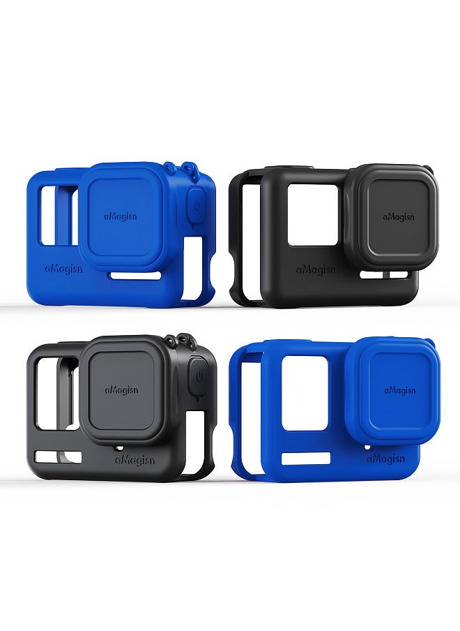 aMagisn AC08 Silicone Camera Protectiv Kit Camera Protector Case + Lense Cover + 2 Straps Compatible with Insta 360 Ace Camera  - Image 5