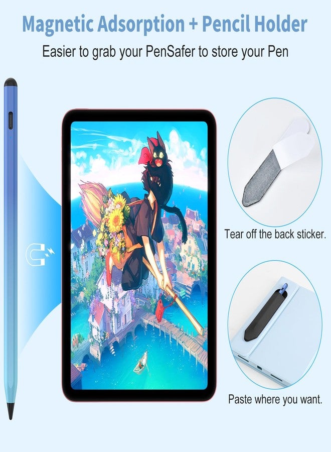 COO Stylus Pen for iOS&Android Touch Screens, Active Pencil for Samsung, Smart Digital Stylus Pens for Lenovo/Huawei/Vivo/Mi Tablets, iPhone/Google Pixel Smart Phones Drawing&Writing (Gradient Blue) - Image 3