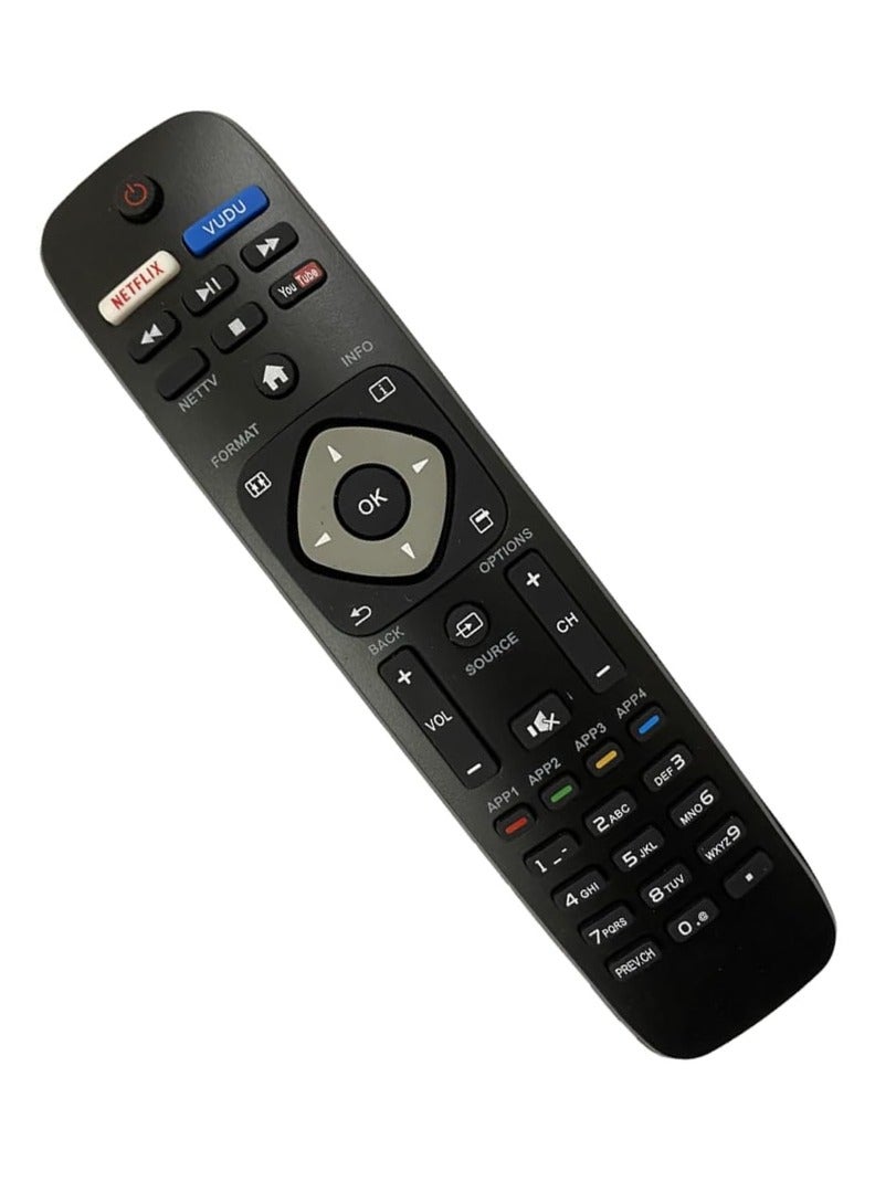ELTRAZONE NH500UP Universal Remote Control Replacement for Philips Smart TV 55PFL5402/F7, 65PFL5602/F7, 65PFL6601/F7, 75PFL6601/F7, 43PFL5603/F7 & More - Battery Included - Image 3
