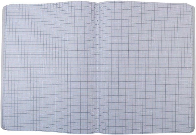 Top Flight Sewn Marble Composition Book, Black/White, Quad Rule, 4 Squares per Inch, 9.75 x 7.5 Inches, 100 Sheets (41320) (Pack of 4) - Image 5