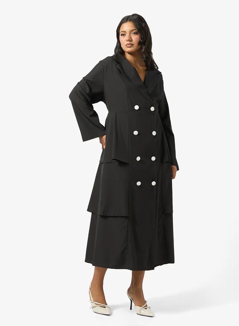 Longline Blazer Dress
