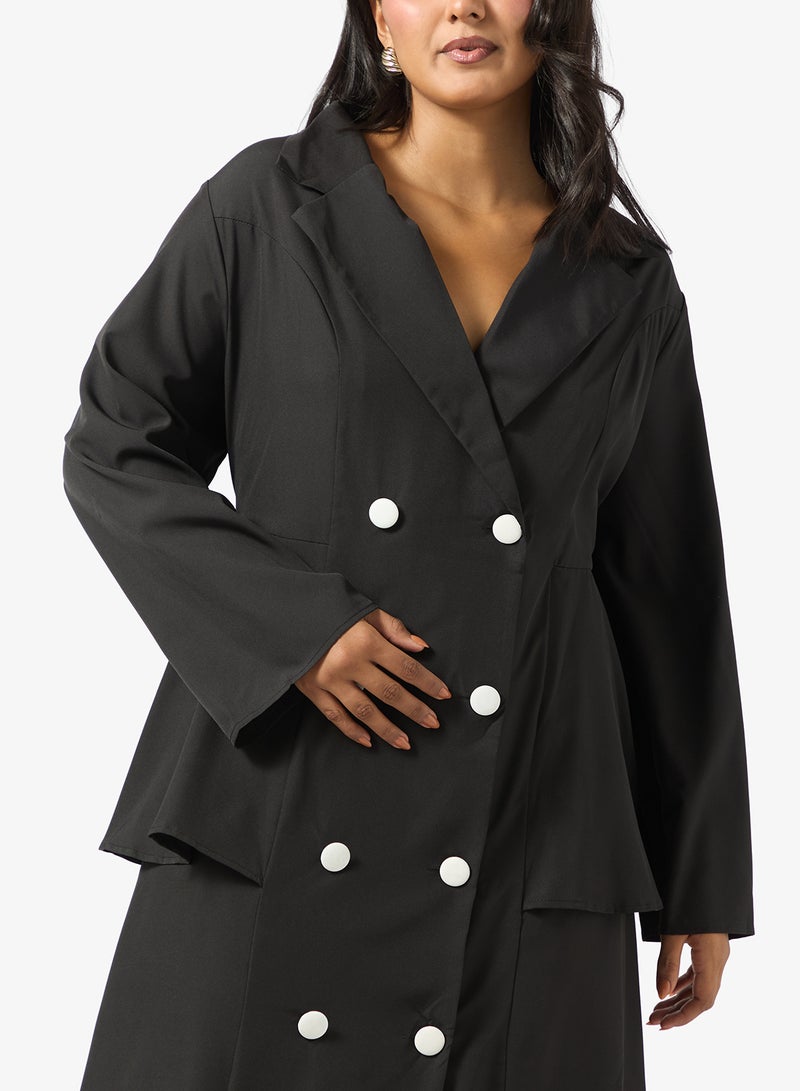 Ella Plus Longline Blazer Dress - Image 3